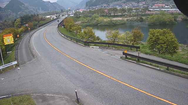 国道313号（湯原地内）の画像