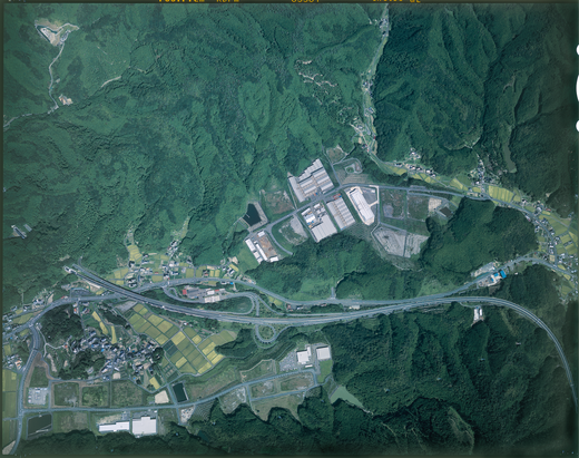 真庭産業団地航空写真(平成23撮影)の画像1