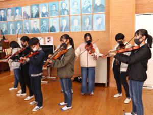 バイオリン体験学習