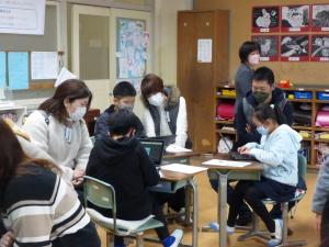 学年別参観日4年