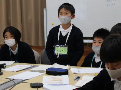 小串小学校との交流