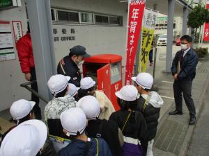 ポストの見学