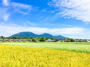 真庭の里山の風景