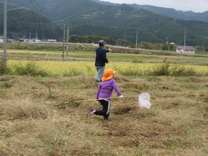 あっち行ったぞ