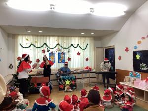 サンタさんへ音楽のプレゼント