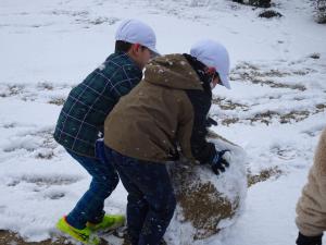 雪遊び1