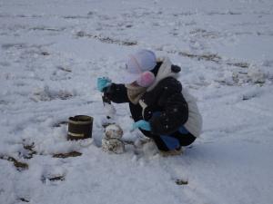 雪遊び６
