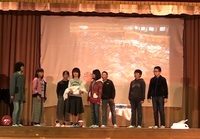 6年生の劇「釜石の奇跡」は災害への備えの大切さにも気づかせてくれましたの画像