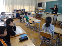手話通訳者の方が、聞こえないことについて教えて下さいましたの画像