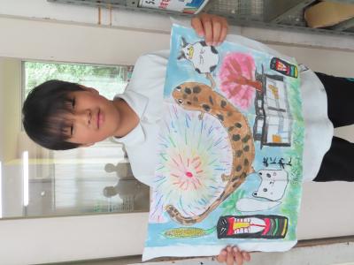 灯籠の絵