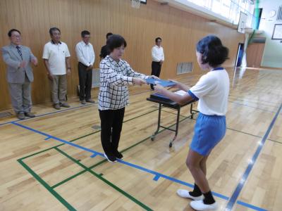 表彰式