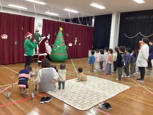 サンタ登場