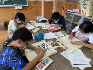 ３Ｒ体験教室（エコバッグ作り）