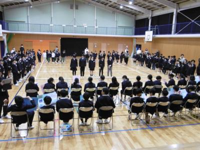 ６年生を送る会