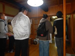 見学し、説明してもらいました。