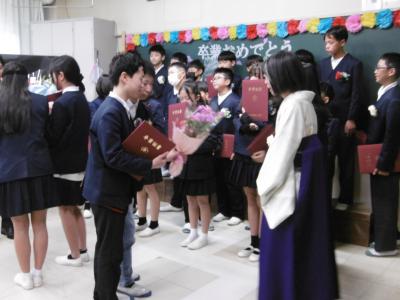 卒業式