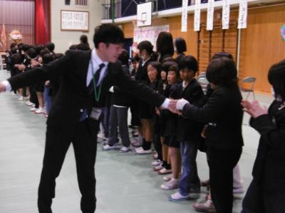 修了式・退任式