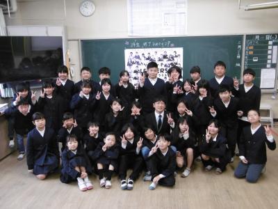 修了式・退任式