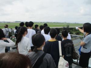 嘉手納基地見学