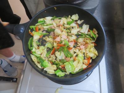 野菜炒め