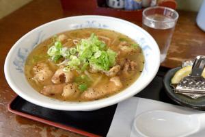 高原亭　塩ホル麺