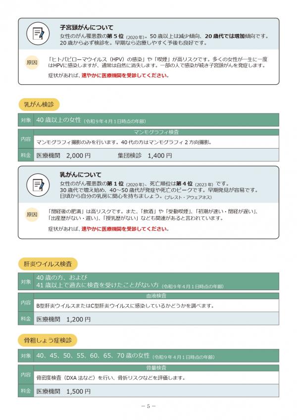 けんしんガイドブック